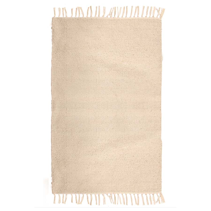 Plain Recycled Yarn 60 x 90 Rug - R18023ST - Uneeka